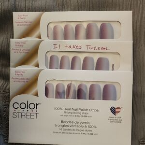 Color Street It Takes Tucson Nail Strips. 3 Each. 8 Dollars Each